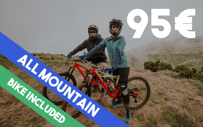 Top to Bottom Mountain Bike Madeira , Best MTB Experience Biking in Madeira Island